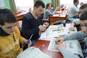 Святкування першого квітня на факультеті менеджменту