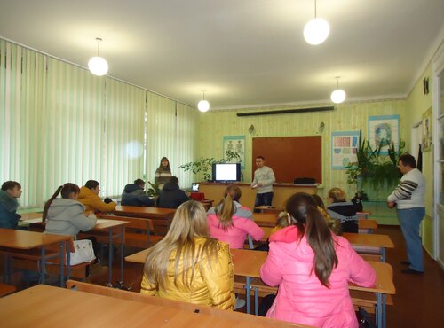 Зустріч викладачів факультету економіки і підприємництва з учнями НВК - педагогічний ліцей