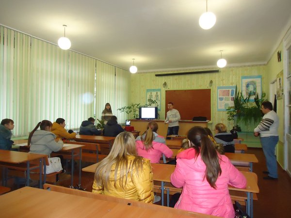Зустріч викладачів факультету економіки і підприємництва з учнями НВК - педагогічний ліцей