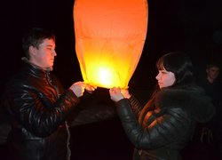 Сяйво кохання в небі над Уманським НУС
