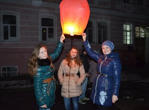 Сяйво кохання в небі над Уманським НУС