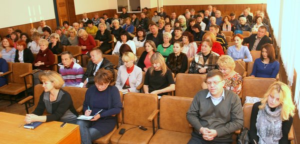 Науковці Уманського НУС приймали вітання від Уманської міської ради