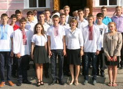 11 а група з кураторм доцентом кафедри рослинництва Л.М. Кононенко