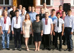 12 а група з кураторм доцентом кафедри рослинництва Н.М. Полторецькою