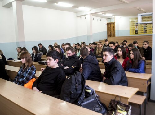 Знайомство учнів Уманської ЗОШ № 3 з професією економіста