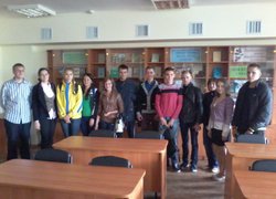Виховна година першокурсників, присвячена екскурсії по території університету