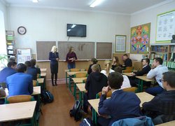 Зустріч з одинадцятикласниками