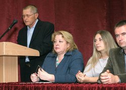 Першокурсники знайомляться з керівництвом університету