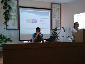 Виступ Ю. Рашкован, науковий керівник – ст. викладач Ю.В. Улянич