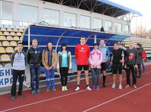Участь спортсменів Уманського НУС у чемпіонаті міста з легкої атлетики