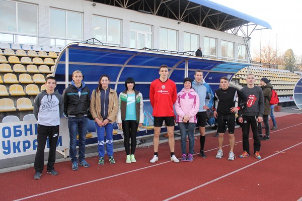 Участь спортсменів Уманського НУС у чемпіонаті міста з легкої атлетики