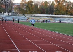 Фінішує на 400 м Христенко Олександр