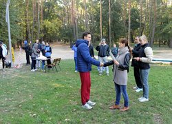 нагородження за друге місце команду УНУС