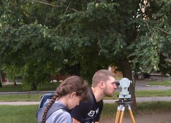 Проведення теодолітного знімання