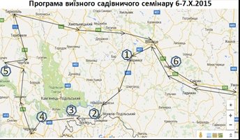 Науково–практичний семінар із садівництва: садівничі господарства Вінниччини