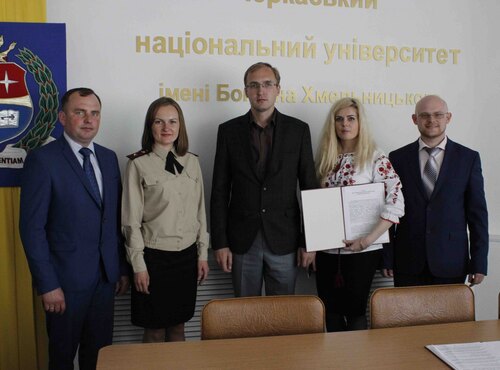 Підписано договір про співпрацю Рад молодих учених ВНЗ Черкащини