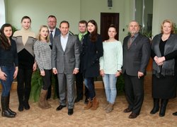 Візит Миколи Томенка до  Уманського національного університету садівництва