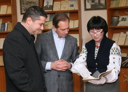 Візит Миколи Томенка до  Уманського національного університету садівництва
