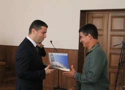 Спортсмени Уманського НУС отримували вітання з нагоди Дня фізичної культури і спорту України