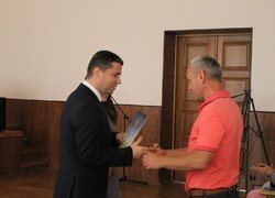 Спортсмени Уманського НУС отримували вітання з нагоди Дня фізичної культури і спорту України