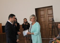 Спортсмени Уманського НУС отримували вітання з нагоди Дня фізичної культури і спорту України