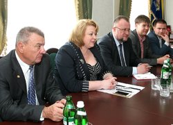 Зустріч науковців університету із головою Черкаської обласної ради