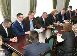 Зустріч науковців університету із головою Черкаської обласної ради