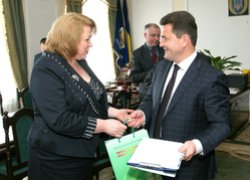 Зустріч науковців університету із головою Черкаської обласної ради