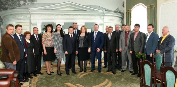 Зустріч науковців університету із головою Черкаської обласної ради