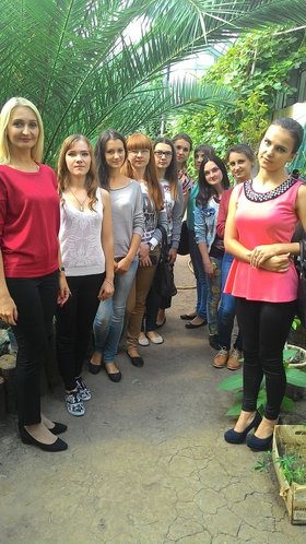Екскурсія маркетологів в оранжереях УНУС