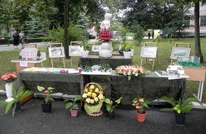 Виставка кафедри садово-паркового господарства, ландшафтний дизайнер