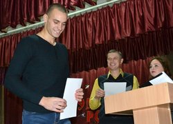 Андрій Башлаєв, багаторазовий чемпіон України з гирьового спорту, бронзовий призер Кубку України, майстер спорту