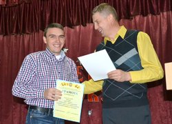 Антон Діденко, срібний і бронзовий призер Всеукраїнських змагань з легкої атлетики, кандидат у майстри спорту