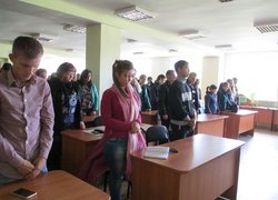 Зустріч студентів з учасниками АТО