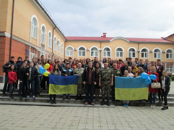 Зустріч з воїнами АТО