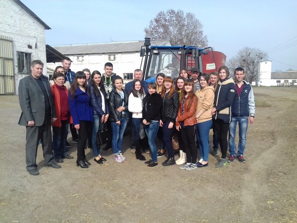 Студенти-маркетологи вивчали досвід фермерського господарства «Агрофірма «Базис»