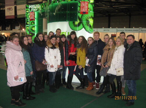 Студенти УНУС відвідали Міжнародну виставку «Fresh Business Expo»