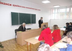 Основні аспекти майнового страхування розглядали на кафедрі фінансів, банківської справи та страхування