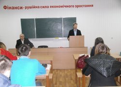 Основні аспекти майнового страхування розглядали на кафедрі фінансів, банківської справи та страхування