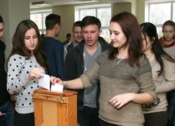 На факультеті економіки і підприємництва відбулися вибори голови ради студентського самоврядування