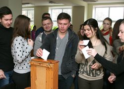 На факультеті економіки і підприємництва відбулися вибори голови ради студентського самоврядування