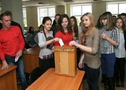 На факультеті економіки і підприємництва відбулися вибори голови ради студентського самоврядування