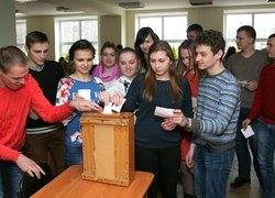 На факультеті економіки і підприємництва відбулися вибори голови ради студентського самоврядування