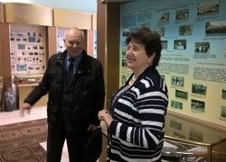 Із Оксаною Свистун в музеї історії університету