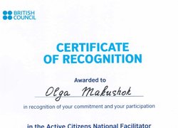 «Active Citizens» – новий проект від Британської Ради