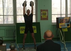 Відбувся чемпіонат України з гирьового спорту