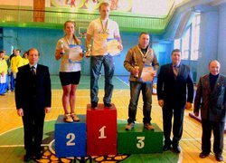 Збірна команда Уманського НУС  стала срібним призером в гирьовому спорті