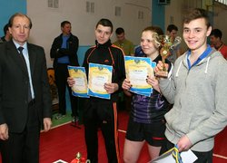 Вітаємо команду університету з перемогою у Всеукраїнських спортивних іграх з настільного тенісу