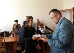 Вручення стипендії імені Стена Форбса в Уманському національному університеті садівництва