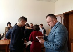 Вручення стипендії імені Стена Форбса в Уманському національному університеті садівництва